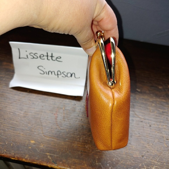 NWT Florentine Large Framed Purse in Natural - Picture 3 of 6